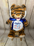 Cubbies™ Signature Collection Tiger Stuffie with Custom Embroidery
