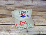 "My Heart is on that Field" Distressed Cap