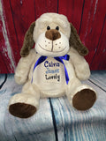 Embroider Buddy Dalton Puppy Stuffie with Custom Embroidery