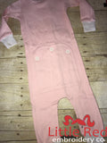 Ellie O Soft and Sweet Faux Flap Jammies for Infants and Toddlers - Light Pink