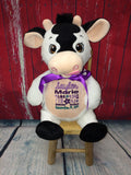 Cubbies™ Cow Stuffie with Custom Embroidery