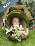 Carseat Canopy™ Hunter Whole Caboodle Infant Car Seat Kit - custom personalized! Includes canopy, blanket, pillow, slipcover, and sunshade.