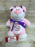Cubbies™ Pink Bear Stuffie with Custom Embroidery