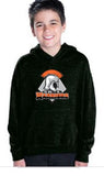 SBL Warriors logo Black Fleece Hoodie (Toddler and Youth Sizes)
