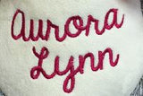 Little Elska Brown Chicken Stuffie with Custom Embroidery